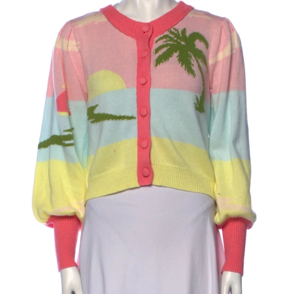 LOVESHACKFANCY DABNEY CARDIGAN Size S